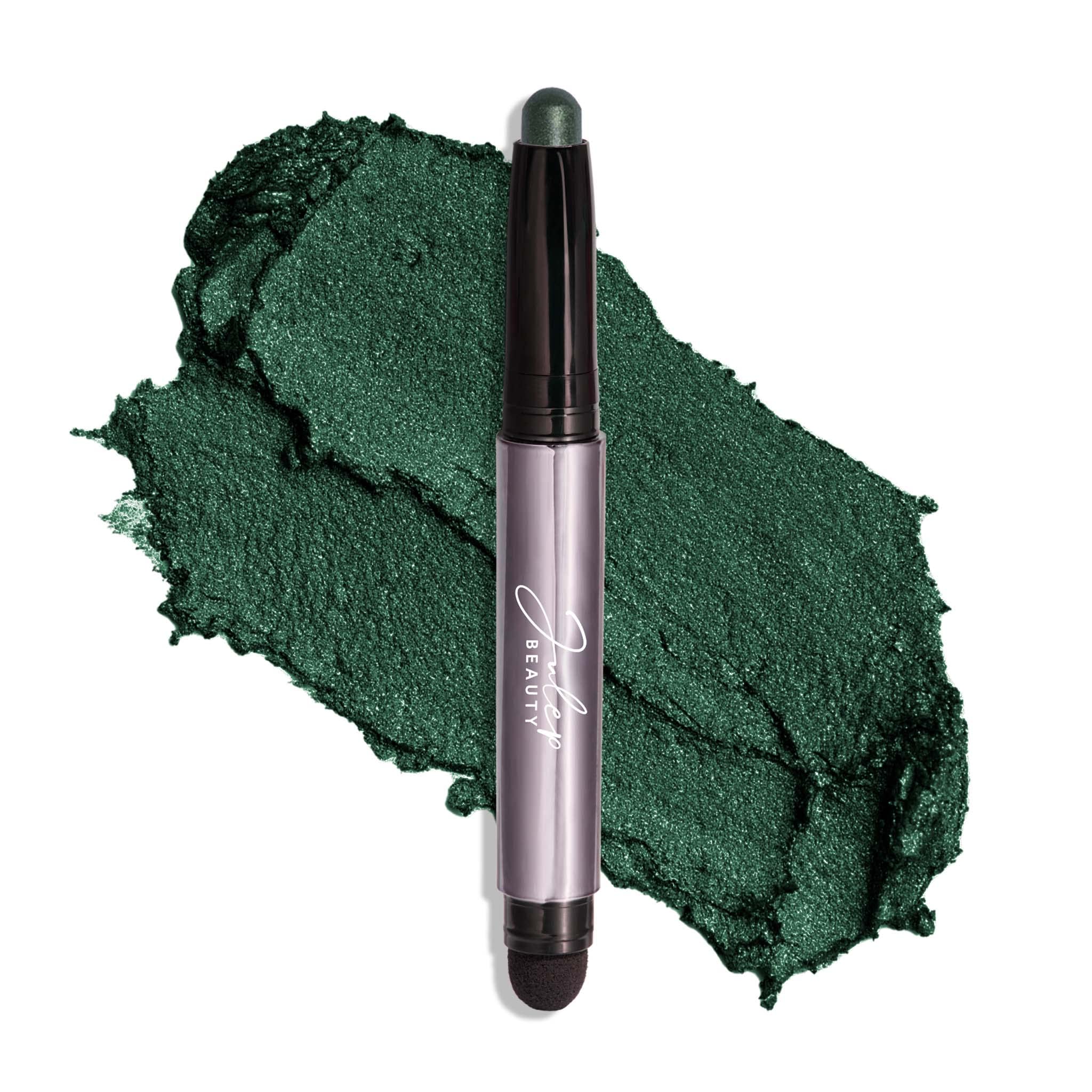 Julep Eyeshadow 101 Crème to Powder Waterproof Eyeshadow Stick, Evergreen Shimmer